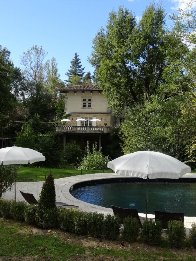 Hostellerie Restaurant Les Gorges De L'Aveyron Bruniquel Exteriér fotografie